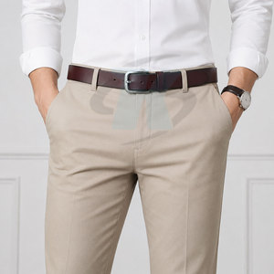 Cinturones de Cuero de Diseño Personalizado al por Mayor, Hebilla Ajustable de Primera Calidad, Uso Duradero para Hombres, Uso Diario - Product Image 6