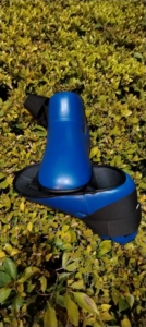 Protector de Pies de Artes Marciales de Cuero PU Azul, Cubre Calzado Transpirable para Kick Boxing, Karate, Taekwondo, Aikido, Judo, Unisex, Personalizable - Product Image 6