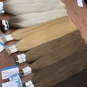 Extensions de cheveux humains Remy vierges vietnamiens de haute qualité 100 %, ondulés naturels, double trame, 100 g, toutes les couleurs disponibles - Product Image 4