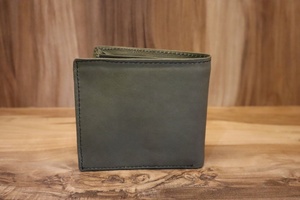 Newly Launched Customized Best Quality Top Selling 100% Genuine Cow Leather Bi-fold <b>Wallet</b> at Factory Price - Product Image 5