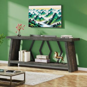 Tavolo Consolle per Ingresso e Soggiorno, Tavolino da Divano per Arredamento Casa - Product Image 2