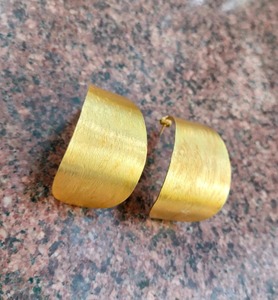 Metal Craft Professional Manufacturer Brass <b>Earrings</b> <b>Top</b> Tier Brass <b>Earrings</b> Solid Color Custom Factory Item Use Brass <b>Earrings</b> - Product Image 5