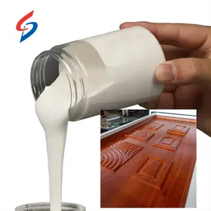 Good strength Water Based Membrane Press glue for PVC Film lamination glue Vacuum Press adhesive