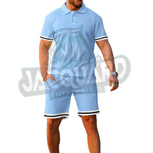 ชุดเซ็ตเสื้อยืดแขนสั้นกางเกงขาสั้นลำลองสำหรับผู้ชาย รุ่นใหม่ประจำฤดูร้อนปี 2026 ชุดลำลองสีพื้น แบรนด์เสื้อผ้าผู้ชาย ชุด 2 ชิ้น - Product Image 3