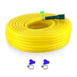 Tuyau d'arrosage de jardin en PVC souple non toxique 3/4 pouce, léger et haute pression pour l'irrigation des jardins et le lavage des voitures - Product Image 5