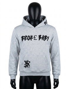 Sweat à capuche personnalisable pour homme, 360 GSM, mélange coton/polyester, couleur unie, mode hiver, séchage rapide, respirant, anti-boulochage - Product Image 1