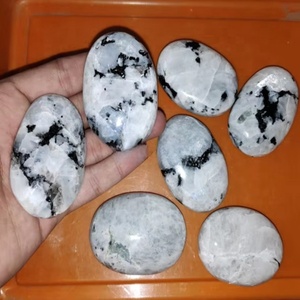Piedra Lunar Arcoíris Natural, Pulida, Ecológica, Feng Shui, Meditación Espiritual, Piedras Decorativas - Product Image 1