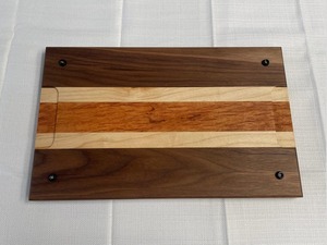 Ensemble de planches à découper extra larges en bois et TPU avec rainure pour les jus, tapis de découpe pour la cuisine - Product Image 2