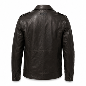 FURAT LEATHERS Blouson de motard pour homme haut de gamme, couleur personnalisable, en Nylon/Coton respirant, col montant, fermeture éclair frontale, style décontracté automne - Product Image 3