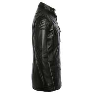 Chaqueta de Cuero Genuino para Hombre, Diseño Nuevo, Material de Cuero, Mangas Largas, Estilo Urbano, Chaqueta de Invierno - Product Image 6