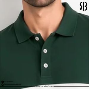 Service OEM – T-shirt décontracté unisexe à manches courtes en maille unie pour homme, respirant, en polyester, coupe classique, avec logo personnalisé - Product Image 3