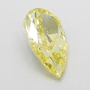 Diamante Suelto en Forma de Pera de 7.02 Ct, Color Amarillo Intenso, Claridad VS1, Certificado, para Joyería de Lujo - Product Image 4