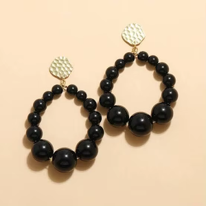 ต่างหูเรซิ่นทำมือ ต่างหูเรซิ่นหลากสี - Product Image 4
