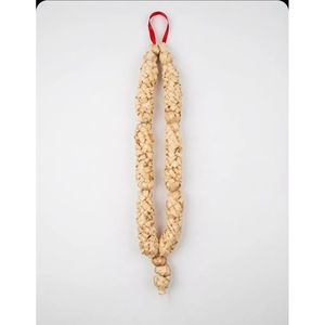 Guirnalda Artesanal de Madera Natural para Pooja y Bodas - Decoración Sagrada Ecológica - Product Image 2