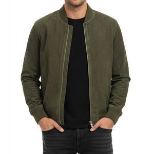 OEM Custom Plus Size Breathable Winter Quilted <b>Suede</b> Leather <b>Jacket</b> High Quality Wholesale Made by Wings Traders - Product Image 2