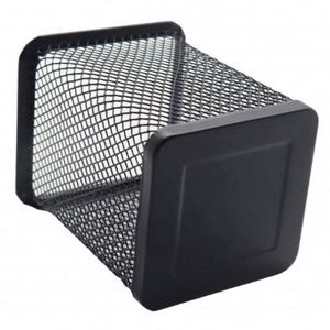 Wire Mesh Holder Metal Cup Desk Pen Organizer <b>Case</b> Pencil Jar - Product Image 4