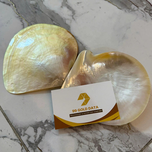 ถาดเปลือกหอยมุกธรรมชาติขัดเงา จานใส่ไข่ปลาคาเวียร์ งานฝีมือประณีต ของขวัญสุดหรู ขายส่ง - Product Image 1