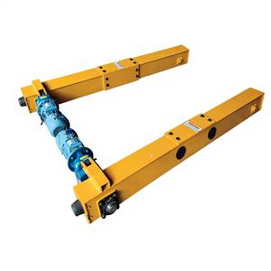 Grúa Puente Monoviga Inovic de 1, 2, 3 y 5 Toneladas con Polipasto Eléctrico Europeo, Control Remoto y Carro de Extremo con Motor y Engranajes - Product Image 1