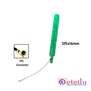 Antena Interna PCB de Alta Calidad y Bajo Precio, 3G, 5 Bandas, Ganancia de 5.0dbi, con Cable de 1.13mm (L-10CM) + Conector UFL, Marca ETEILY, Hecho en India - Product Image 3