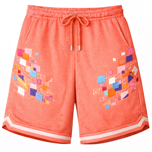 Men’s Trendy Summer <b>Mesh</b> Sports Shorts Casual Loose Fit Gym Training Workout Running Fitness <b>Pants</b> Elastic Waist Quick Dry - Product Image 3