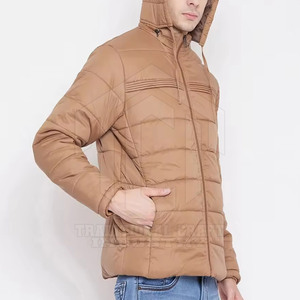 Best Price High Quality Customized Color Winter <b>Bubble</b> Jacket with Front Logo Design for Men <b>Top</b> Selling Street Wear - Product Image 2
