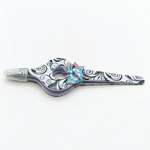 แหนบถอนขนคิ้วปลายเฉียงสแตนเลสสตีลแบบคลาสสิก พร้อมดีไซน์เฉพาะตัวและปลายเฉียงสำหรับการถอนขนคิ้ว - Product Image 1