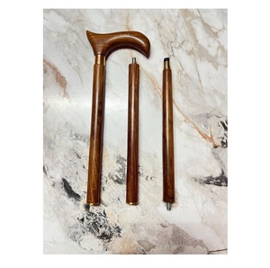 Bâton de marche en bois le plus vendu, poignée de style vintage, bâton nautique fait main, cadeau personnalisé avec logo - Product Image 1