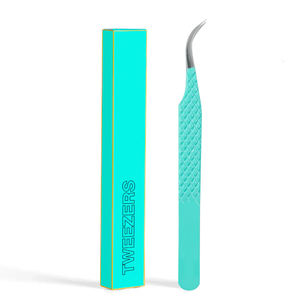 Juego de Pinzas para Extensión de Pestañas de Acero Inoxidable con Punta Curva de Precisión, con Puntas Rectas/Curvas/Inclinadas, Uso Profesional, Antióxido - Product Image 2