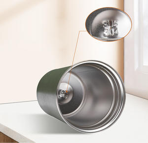 Taza de Café Inteligente con Pantalla Táctil Térmica, de Acero Inoxidable de Grado Profesional, para Exteriores, con Visualización Instantánea de Temperatura - Product Image 4