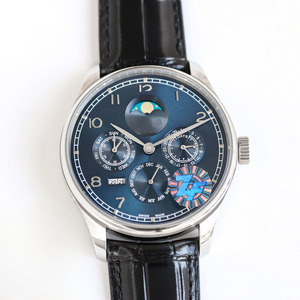 Reloj Mecánico Automático de Lujo para Hombre con Bisel Plateado de Diseño Exquisito y Calendario Perpetuo, Ideal para Viajes Casuales y Desplazamientos Diarios - Product Image 2