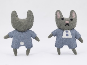 Bulk Handmade Felt <b>Easter</b> Bunny <b>Ornament</b> for Garland, <b>Easter</b> Decor and Craft Supply - Product Image 6