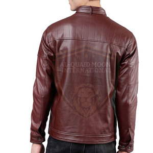 <b>Plus</b> <b>Size</b> Fashion Wear Men Leather <b>Jacket</b> Pakistan Made High Quality Men Leather Winter <b>Jacket</b> - Product Image 3