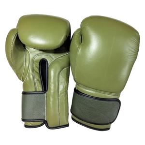 Guantes de Boxeo Personalizados de Cuero Verde Oscuro, Guantes de Sparring, Guantes de Kickboxing, Guantes de Punching, MMA, Muay Thai, Artes Marciales Mixtas - Product Image 3