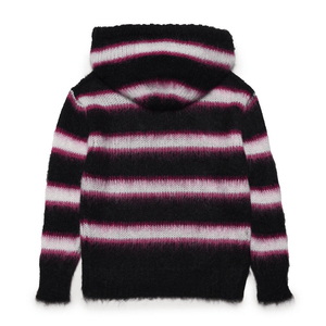 Sweat à capuche en mohair avec logo personnalisé, sweat à capuche en polaire doux et chaud de haute qualité pour l'hiver, streetwear, fabricant OEM, fournisseur - Product Image 2