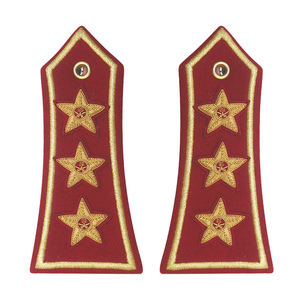 NANBA GROUP - Epaulettes Ecológicos con Bordado Personalizado, Accesorios para Uniformes, Estilo con Logotipo Personalizado, Placa de Hombro Lisa Promocional - Product Image 4