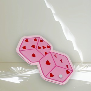 Love Dice <b>Lash</b> Tiles Private Label <b>Lash</b> Plate Eyelash <b>Extension</b> Tiles Acrylic Magnetic Custom Logo Eyelash Tiles - Product Image 2