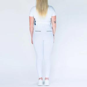 Camisa de Competición para Mujer, Moderna, con Logotipo Personalizado, Color Sólido, Material Transpirable de Punto, MOQ Bajo - Product Image 4