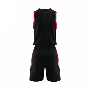 Maillot et short de basketball en jersey haute élasticité pour terrains de sport, dernier design, impression de logo personnalisée - Product Image 6