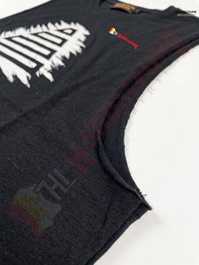 เสื้อกล้ามออกกำลังกายผู้ชายแบบแห้งเร็ว ระบายอากาศได้ดี ผ้ายืด/ผ้าฝ้าย คอกลม แขนกุด เสื้อกีฬา สำหรับเพาะกาย ฟิตเนส และการฝึกซ้อม - Product Image 4