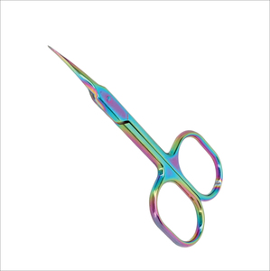 Tijeras profesionales de acero inoxidable para cortar cutículas y cuidado de manicura y pedicura en salones de belleza. - Product Image 4