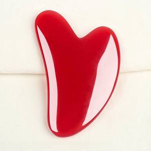 Planche de massage Gua Sha en résine écologique, faite à la main FAIZA CRAFT, forme personnalisée, outils de lifting du visage et de massage facial - Product Image 6