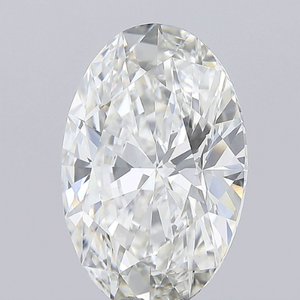 Diamant synthétique de laboratoire de 1 carat, taille ovale, VVS2, couleur D, en vrac, vente en gros - Product Image 2