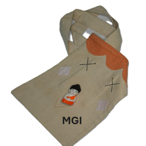 Mini Eco-Friendly Cotton Tote Bag Zipper Button Closure Adjustable <b>Shoulder</b> <b>Strap</b> Embroidery Logo Crossbody Hand-Carry Women's - Product Image 1