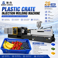 Mesin Cetak Injeksi PVC/PE/PP Horizontal Hidrolik Terkontrol PLC untuk Peti Pengemasan Buah Pertanian Perikanan