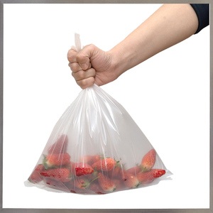 Bolsa plana de HDPE transparente para verduras/frutas en rollo, almacenamiento de alimentos, bolsas transparentes para frutas y verduras para envasado de alimentos, venta al por mayor de Vietnam - Product Image 2