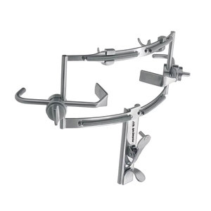 Écarteur chirurgical manuel pour procédures orales et maxillo-faciales, instrument réutilisable, écarteur buccal DINGMAN, ensemble complet en acier inoxydable - Product Image 6