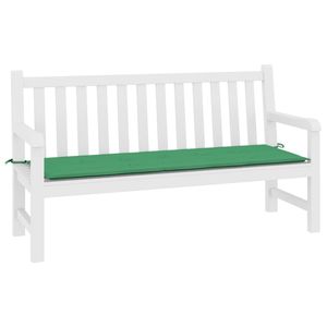 Cojín Grande para Banco de Jardín, en Tela Oxford Verde - Product Image 3