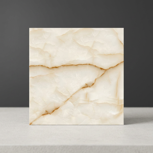 Carreaux de porcelaine brillants Vistaar Brand Crystal Gold 600x600mm, 8mm, antidérapants, résistants aux acides, revêtement de sol vitrifié de luxe pour intérieur - Product Image 2
