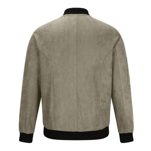 แจ็คเก็ตเบสบอลสไตล์วาร์ซิตี้คุณภาพสูงสำหรับผู้ชาย เนื้อผ้านุ่มและระบายอากาศได้ดี - Product Image 2