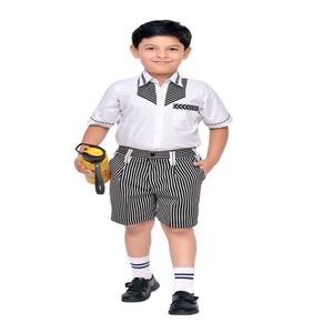 Uniforme escolar personalizado de alta calidad para niños, camisa de manga corta, recién llegado, conjunto de ropa de verano para estudiantes - Product Image 2